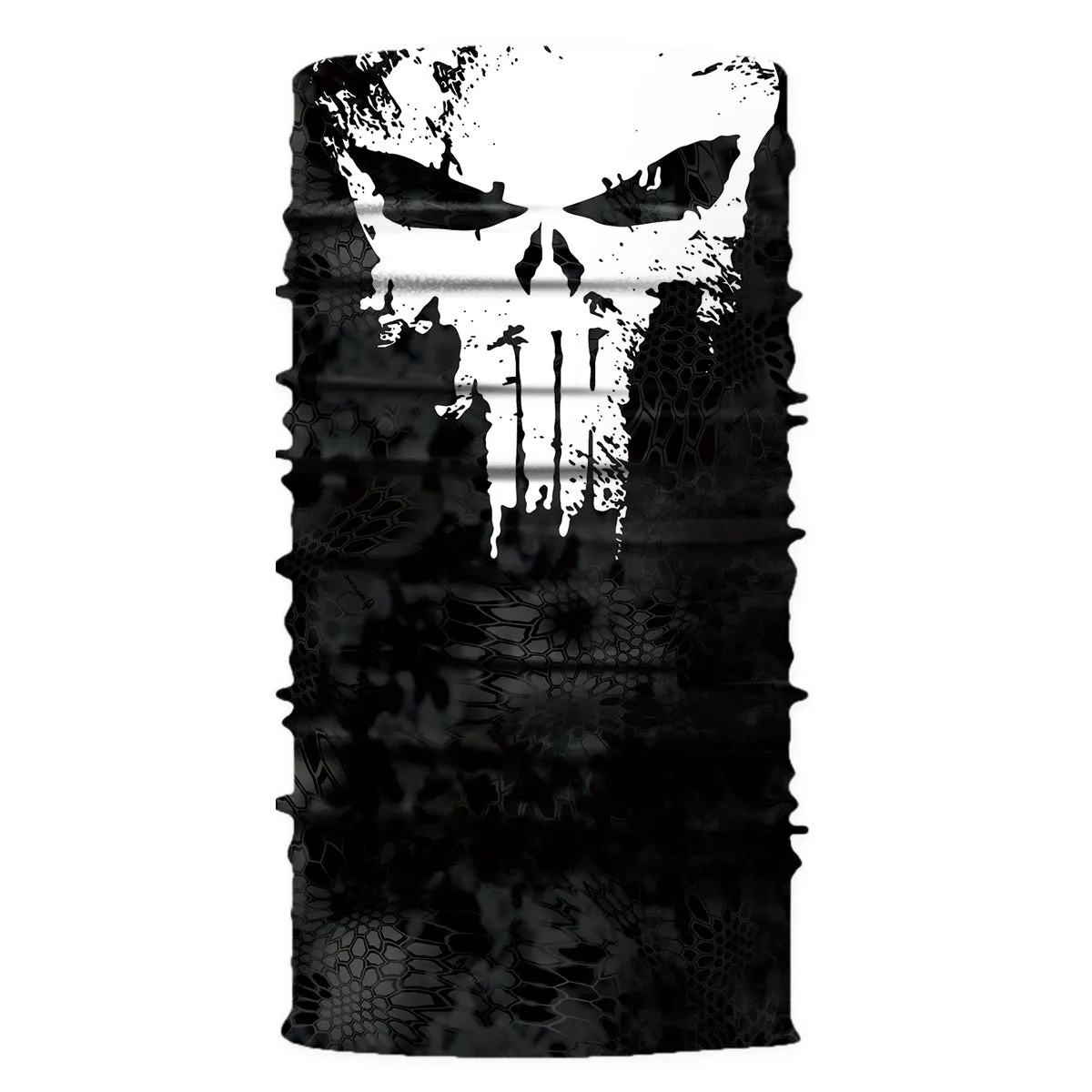 3D Digital Skull Printing Multifunctional Hair Band Riding Towel Mask