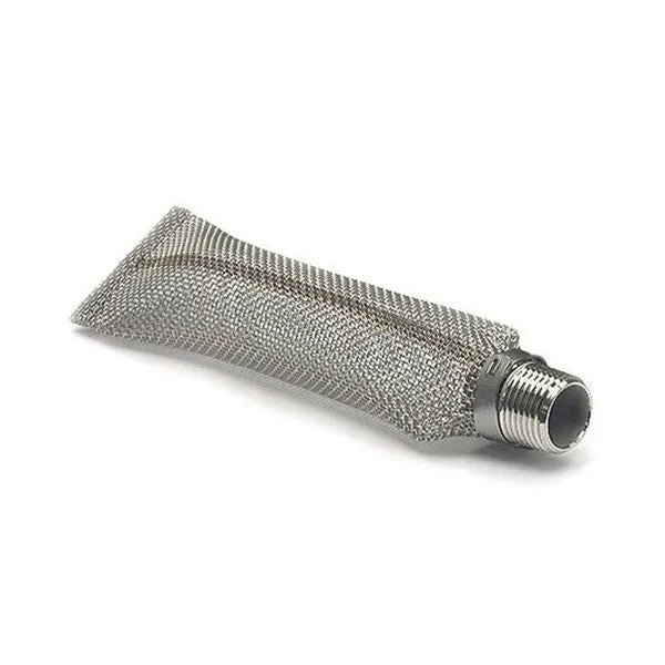 6" Stainless Steel Kettle Screen - 1/2" NPT