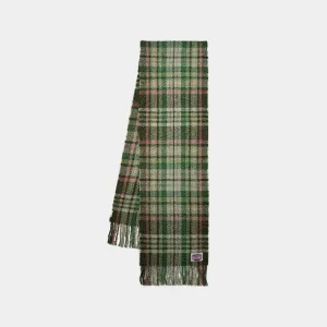 ACNE STUDIOS Green Wool Scarf for SS24