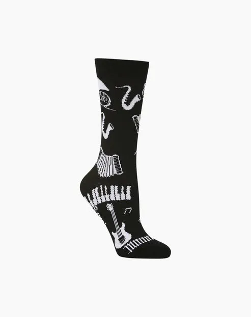 All That Jazz Women's Bamboo Crew Socks