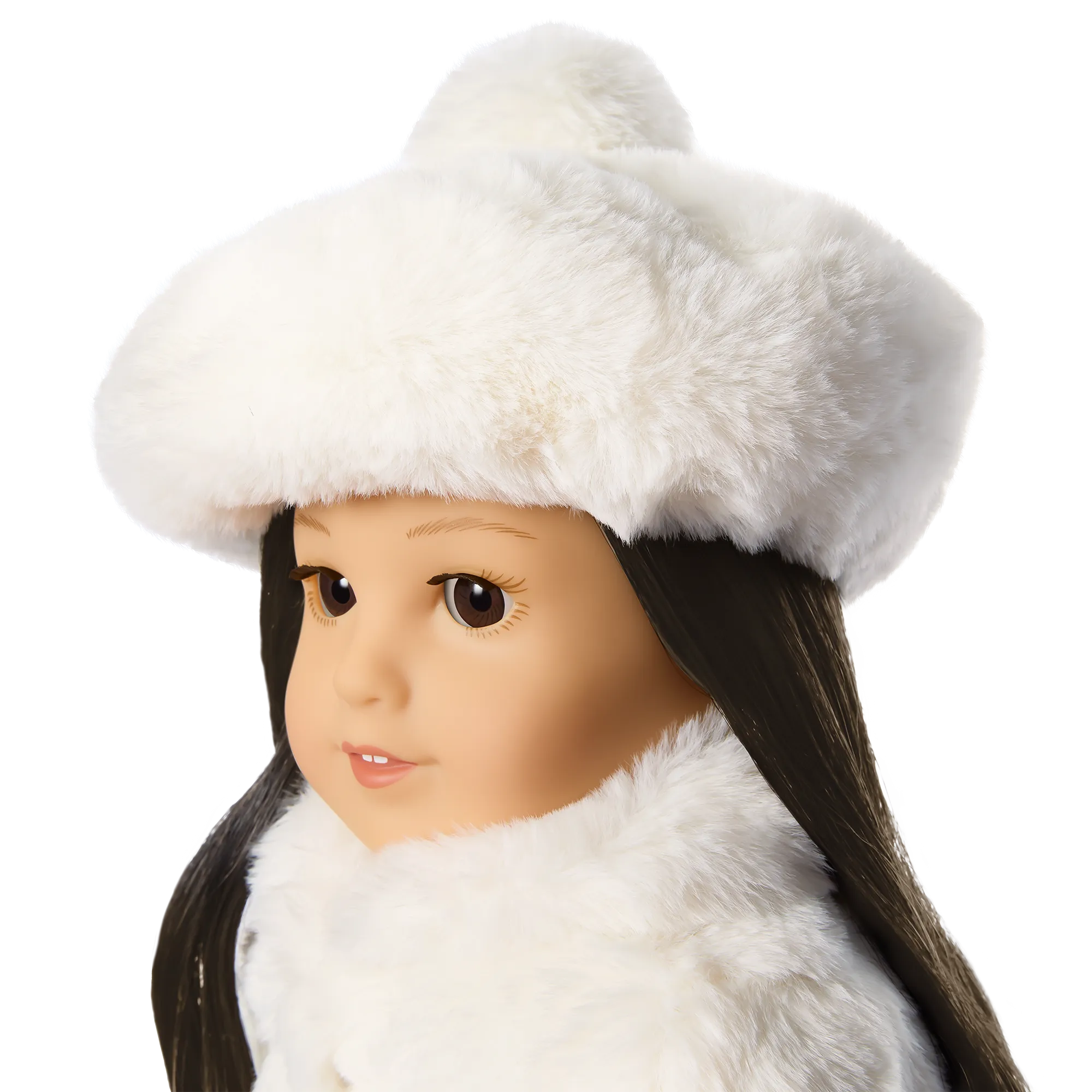 American Girl® x Janie and Jack Winter-White Jacket & Skirt Outfit for 18-inch Dolls