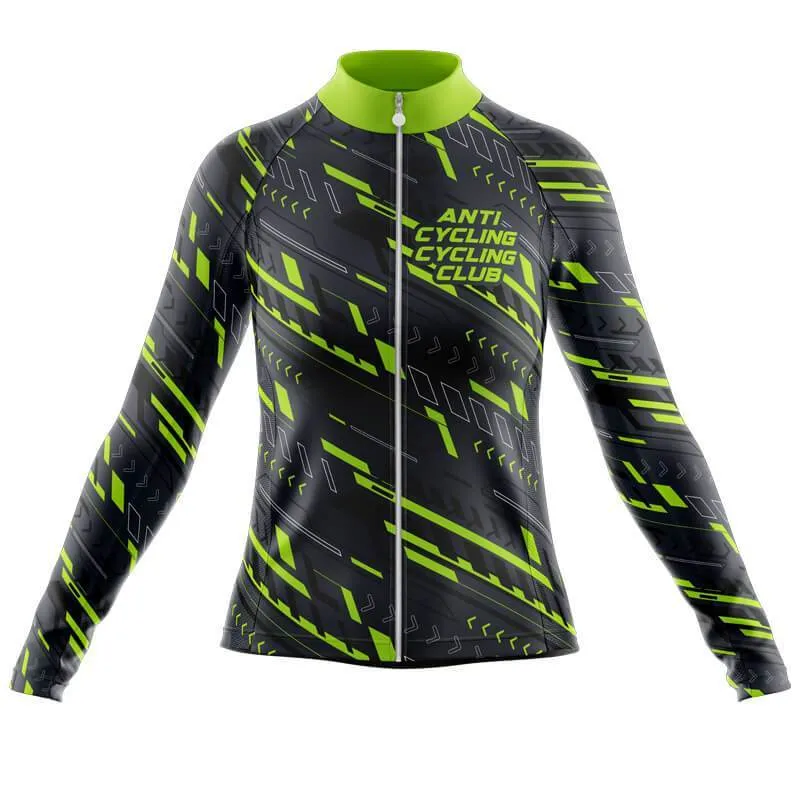 Anti Cycling Cycling Club Long Sleeve Club Jersey (V1)