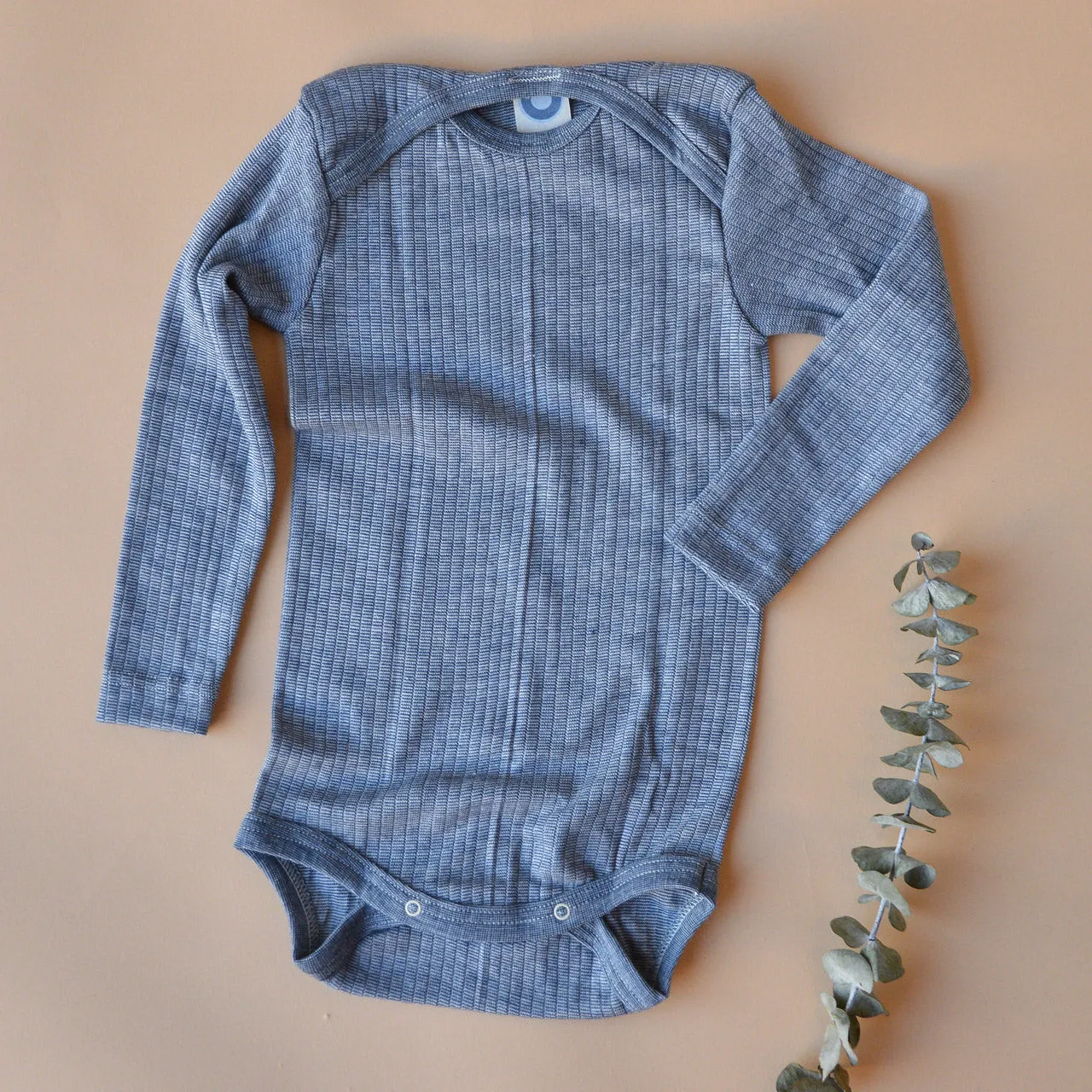 Baby Body Long Sleeve - Organic Cotton/Merino/Silk (0-3y)