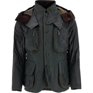 Barbour x TOKITO outland waxed jacket