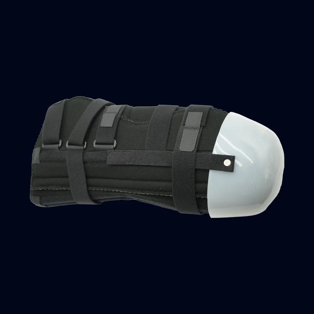 Below Knee Amputee Rigid Dressing Protector Tri-Panel