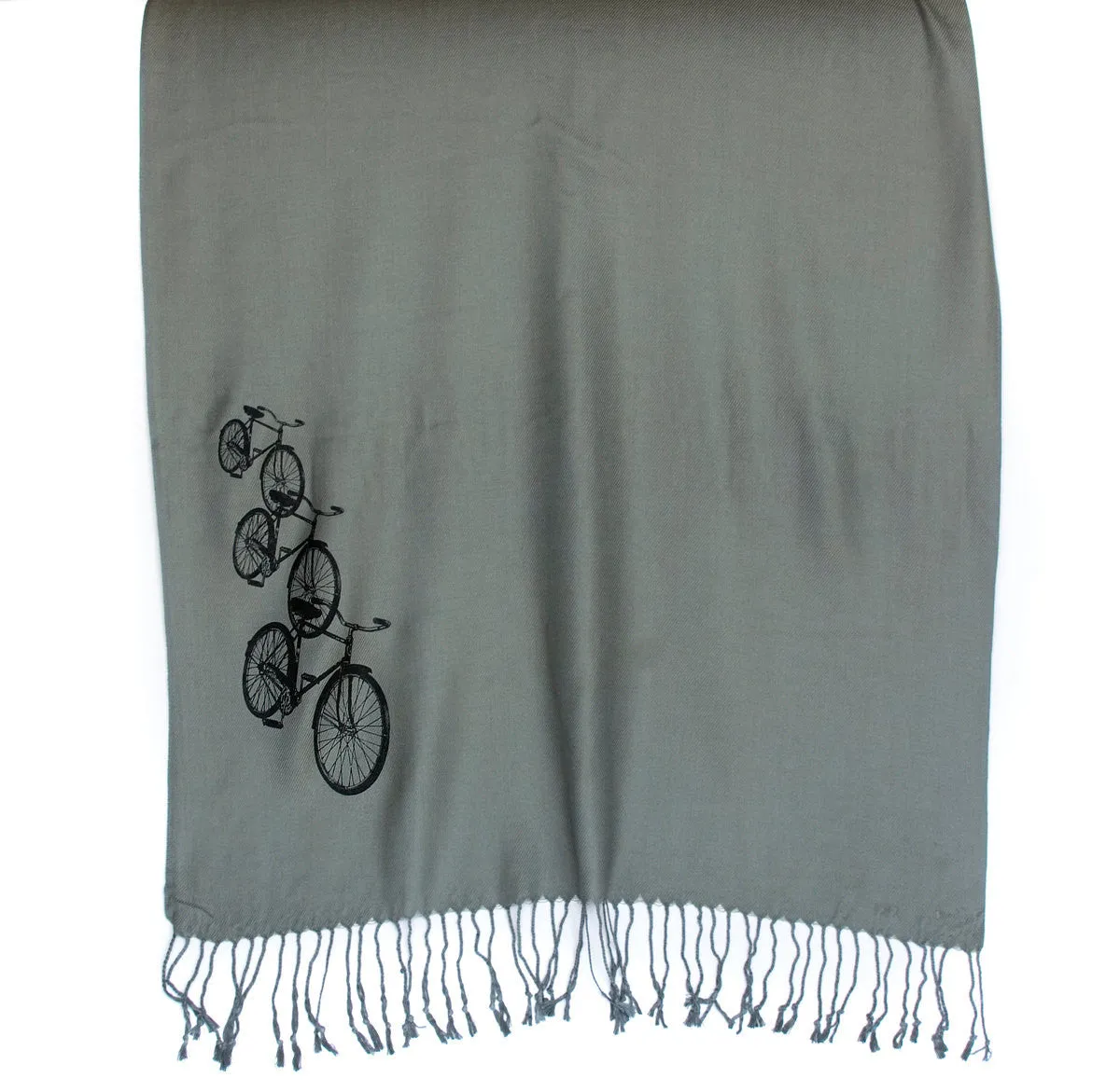 Bicycle Scarf. Triple Cruiser pashmina.