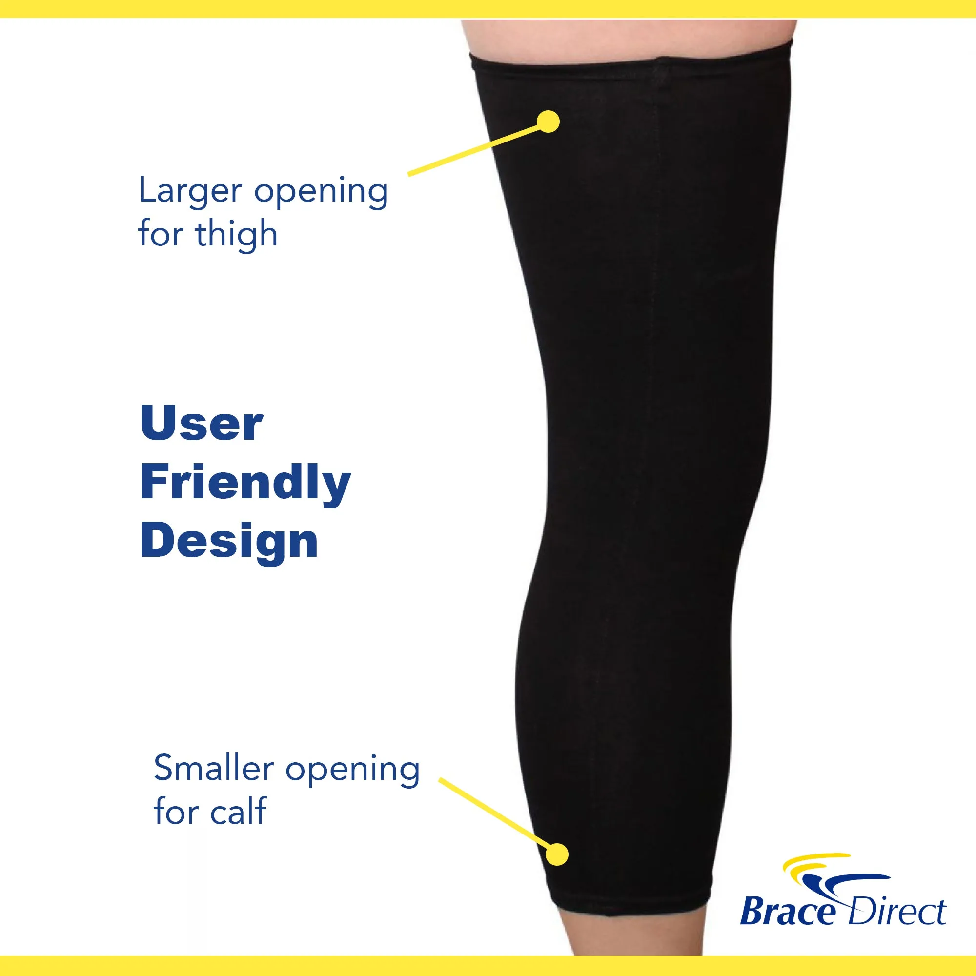 Brace Align Knee Brace Undersleeve L2397 - Advanced Compression Sleeve for Comfort & Protection