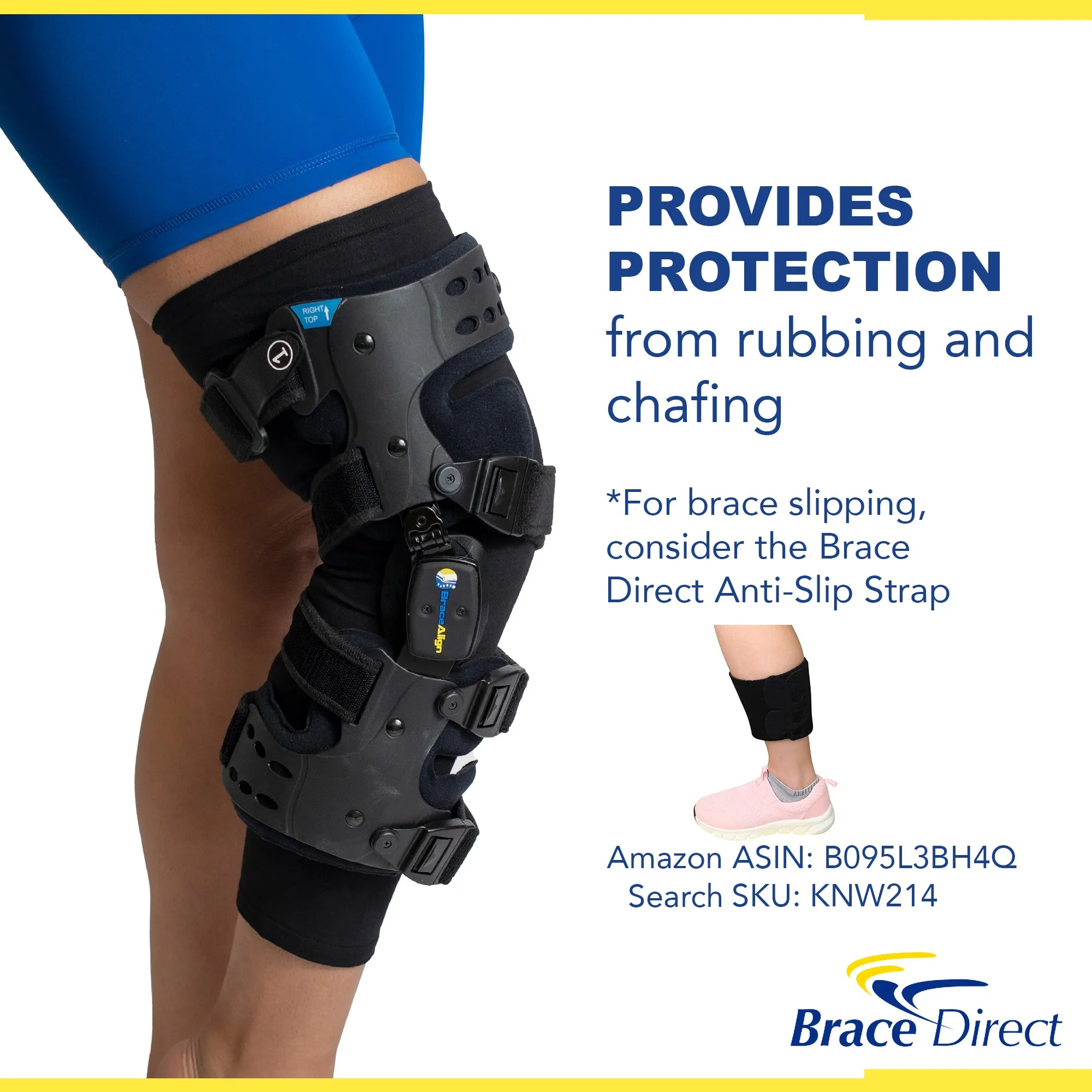 Brace Align Knee Brace Undersleeve L2397 - Advanced Compression Sleeve for Comfort & Protection