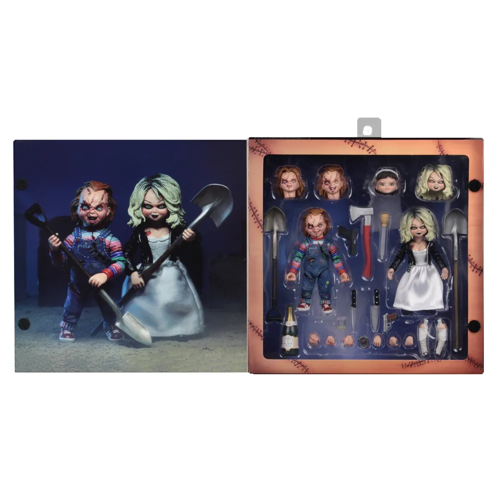 BRIDE OF CHUCKY: Ultimate Chucky & Tiffany 7-Inch Scale Action Figure 2-Pack