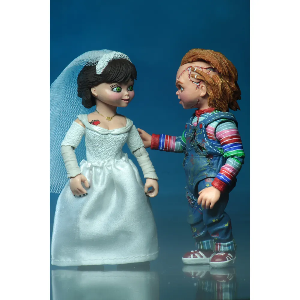 BRIDE OF CHUCKY: Ultimate Chucky & Tiffany 7-Inch Scale Action Figure 2-Pack