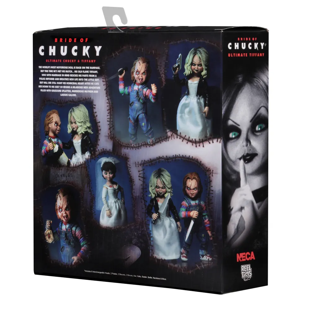 BRIDE OF CHUCKY: Ultimate Chucky & Tiffany 7-Inch Scale Action Figure 2-Pack