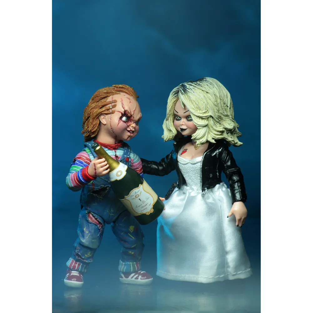 BRIDE OF CHUCKY: Ultimate Chucky & Tiffany 7-Inch Scale Action Figure 2-Pack