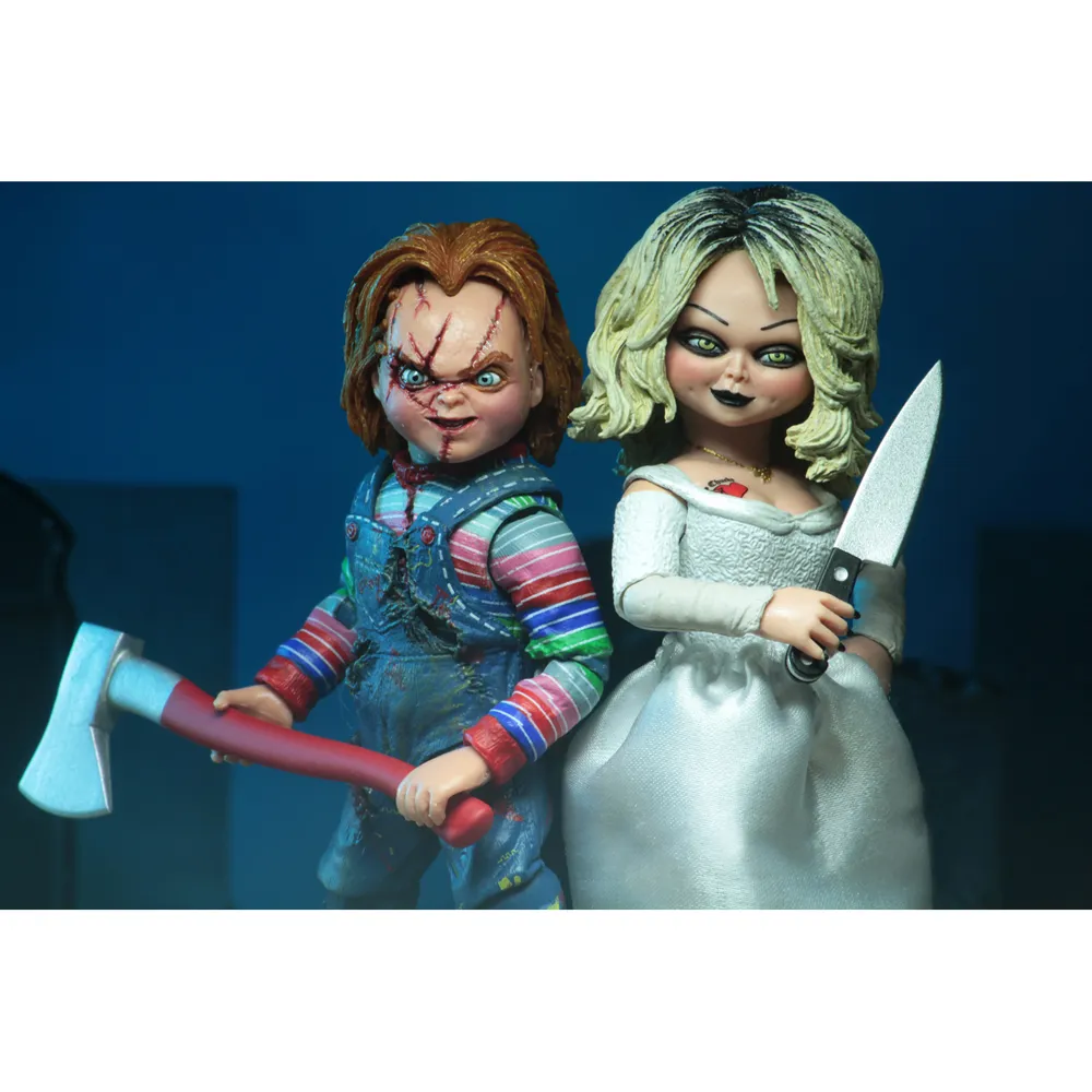 BRIDE OF CHUCKY: Ultimate Chucky & Tiffany 7-Inch Scale Action Figure 2-Pack