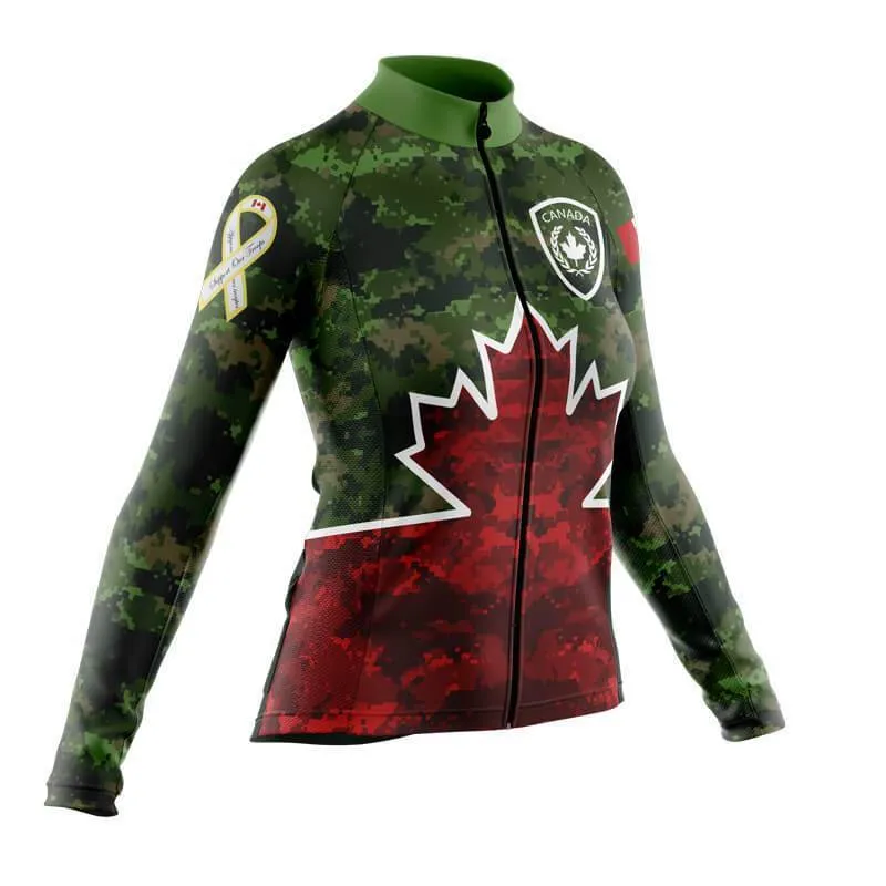 CADPAT Maple Leaf Long Sleeve Club Jersey