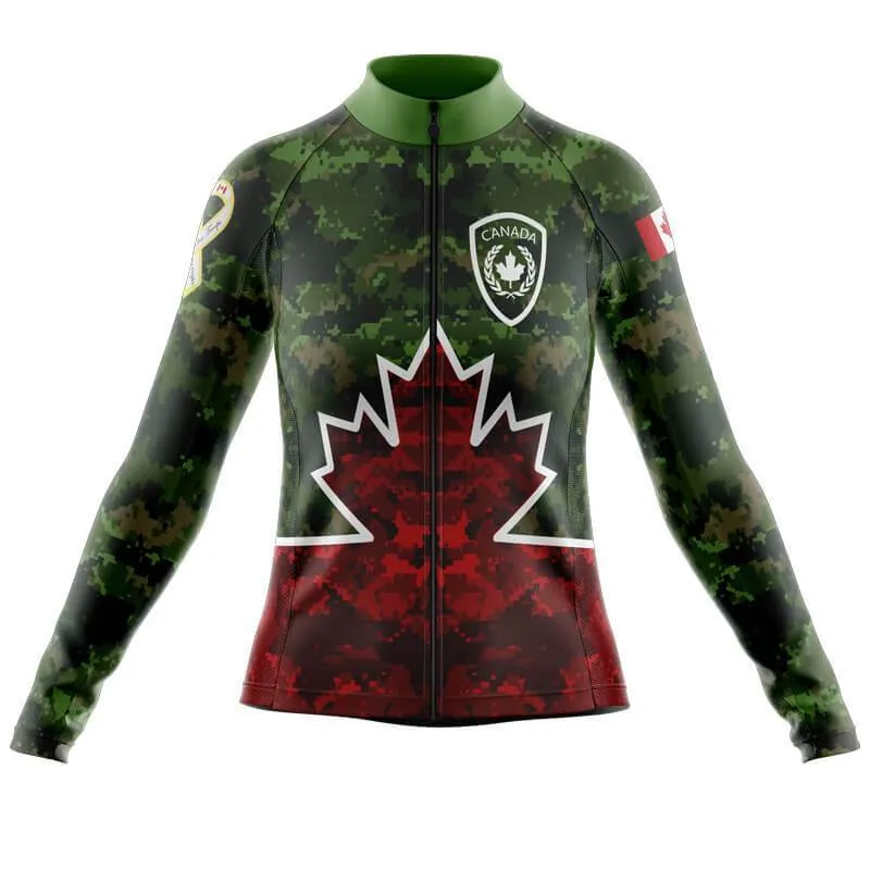 CADPAT Maple Leaf Long Sleeve Club Jersey