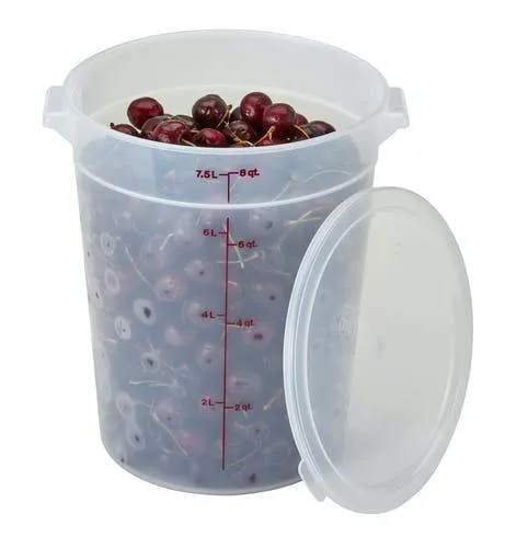 Cambro Food Storage Round Translucent 8qt