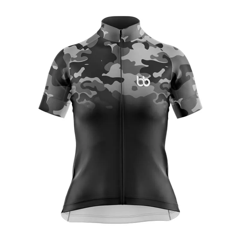 Camouflage Neck Club Jerseys (V3) (Grey-Black)