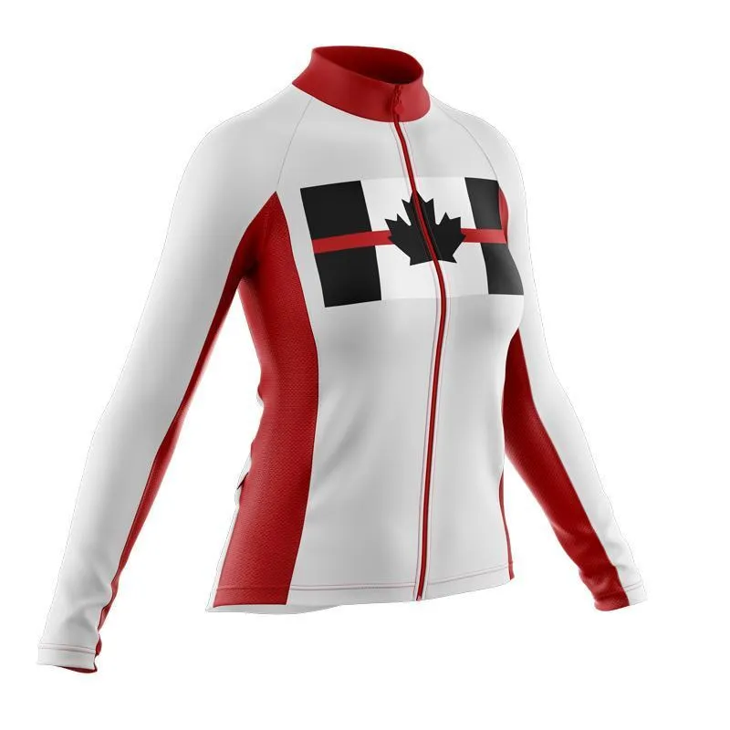 Canada Thin Red Line Long Sleeve Club Jersey