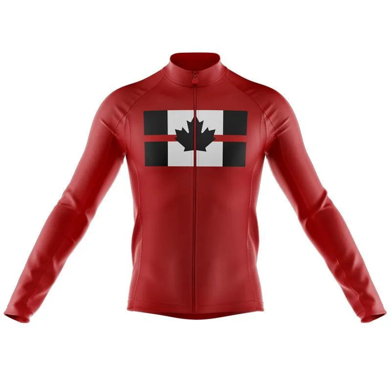 Canada Thin Red Line Long Sleeve Club Jersey