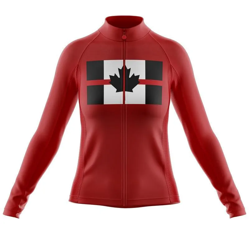 Canada Thin Red Line Long Sleeve Club Jersey