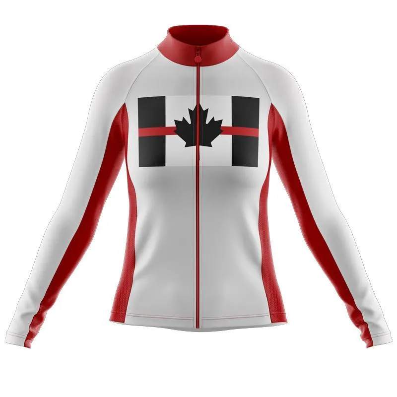 Canada Thin Red Line Long Sleeve Club Jersey