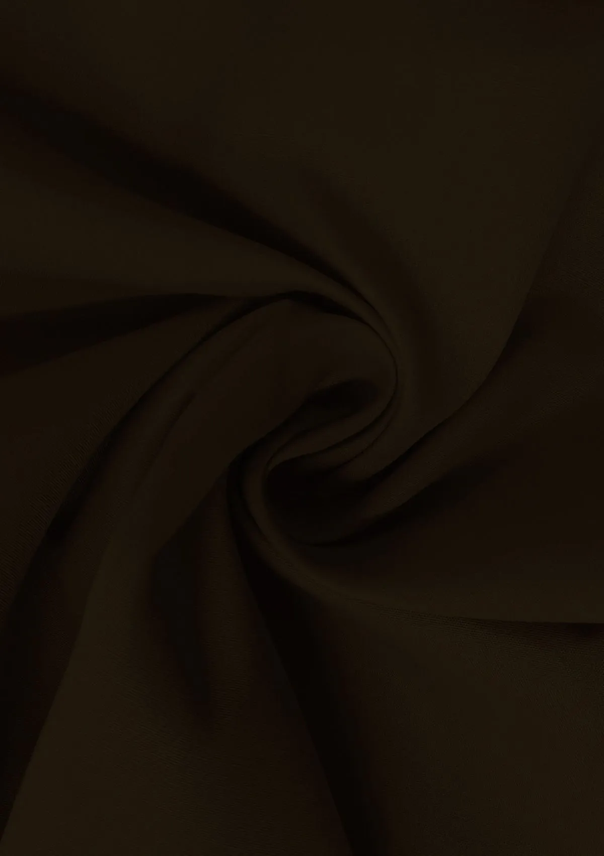 Chocolate Brown PolyCotton Fabric 65/35 Blended Dyed Premium Fabric 45" (112cm) Wide for Craft, Dressmaking, Face Masks & NHS Uniforms