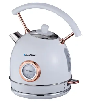 Electric Kettle Blaupunkt Eks802wh, 1,8L, 3000 W, White