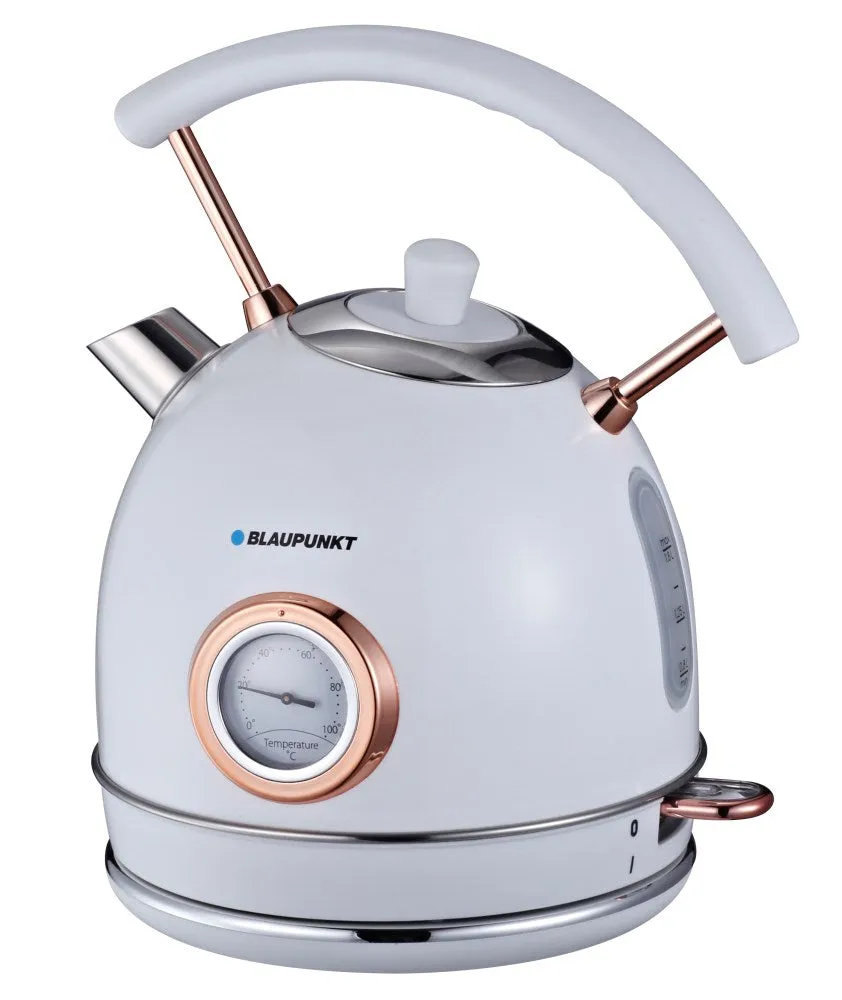 Electric Kettle Blaupunkt Eks802wh, 1,8L, 3000 W, White