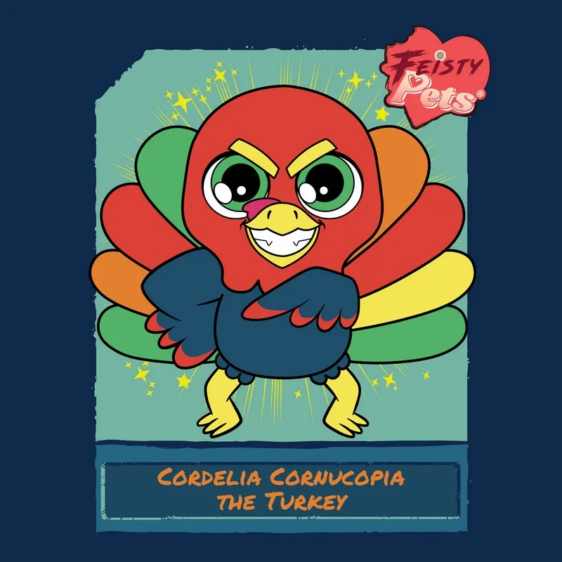 Feisty Pets® Cordelia Cornucopia the Turkey