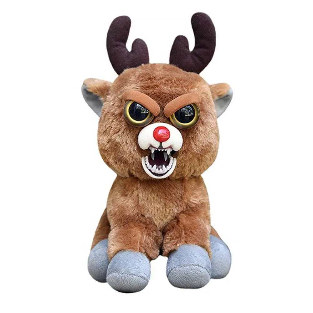 Feisty Pets Rude Alf the Blood Nose Reindeer *EXCLUSIVE*