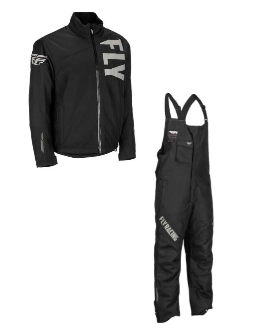 Fly Racing Aurora Snow Jacket/Bib Combo