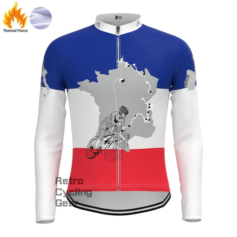 France Fleece Long Sleeve Jersey