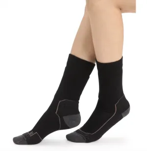 Icebreaker Wmns Hike  Medium Crew Sock Black/Monsoon