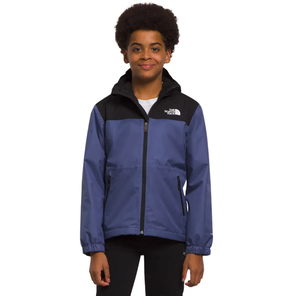 Kids Warm Storm Rain Jacket Cave Blue