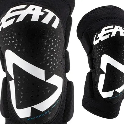 Leatt Junior 3DF 5.0 White Black Knee Guards