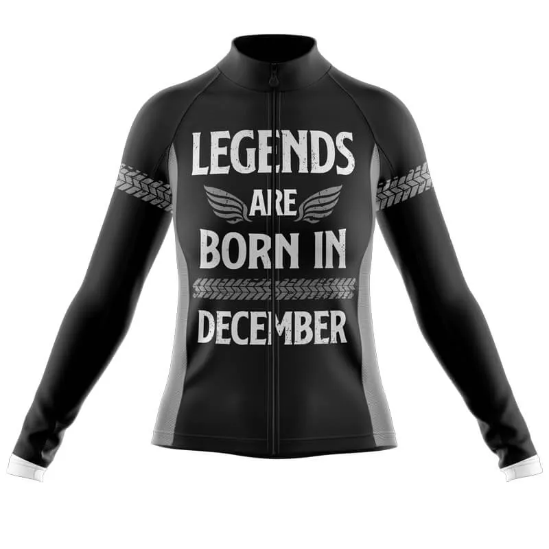 Legend are born in Long Sleeve Club Jersey (V1-DEC)