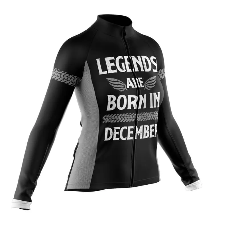 Legend are born in Long Sleeve Club Jersey (V1-DEC)