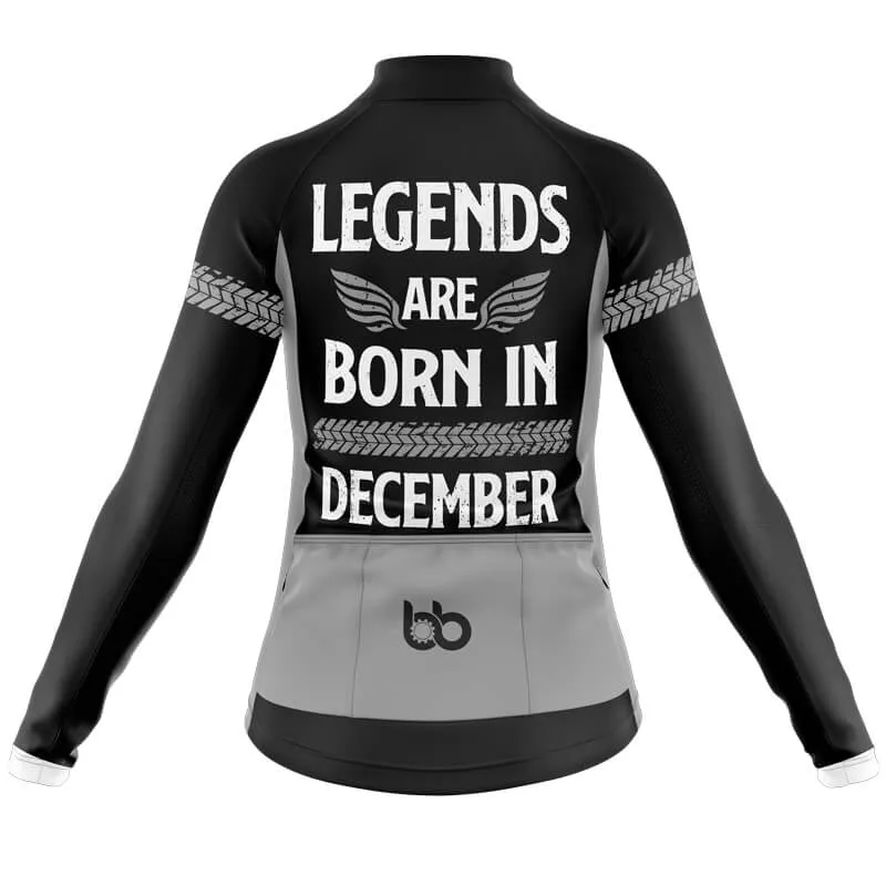 Legend are born in Long Sleeve Club Jersey (V1-DEC)