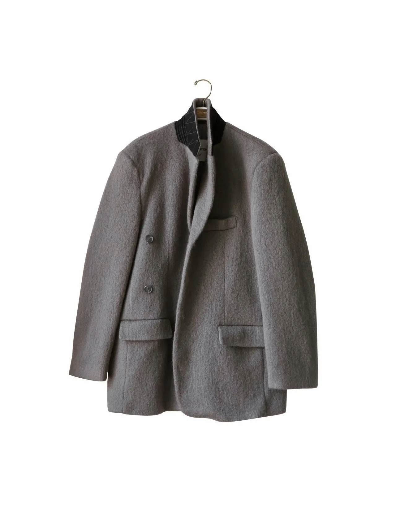 LUXE OVERSIZED MOHAIR WOOL BLAZER