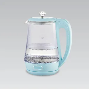 Maestro Mr-052-Blue Electric Glass Kettle, Blue 1.7 L