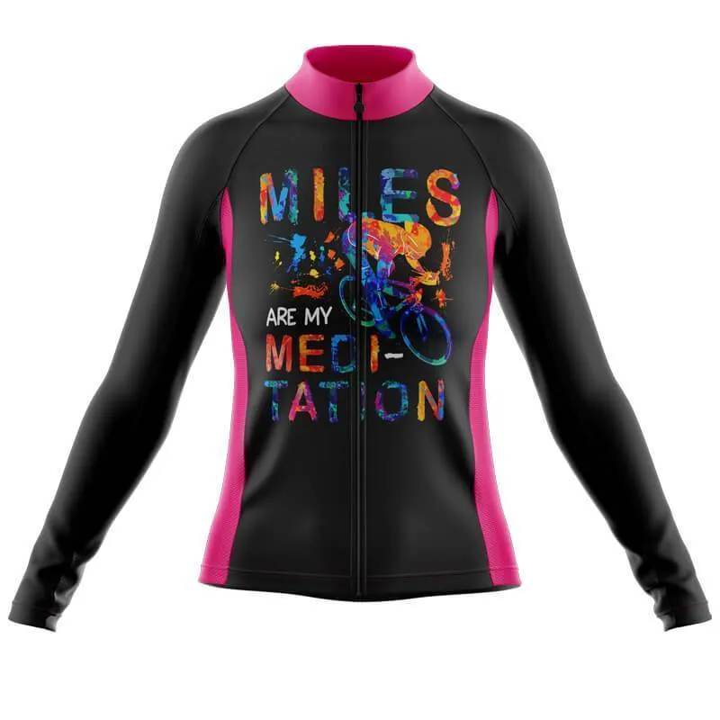 Miles Meditation Long Sleeve Club Jersey (V3)/(V4)