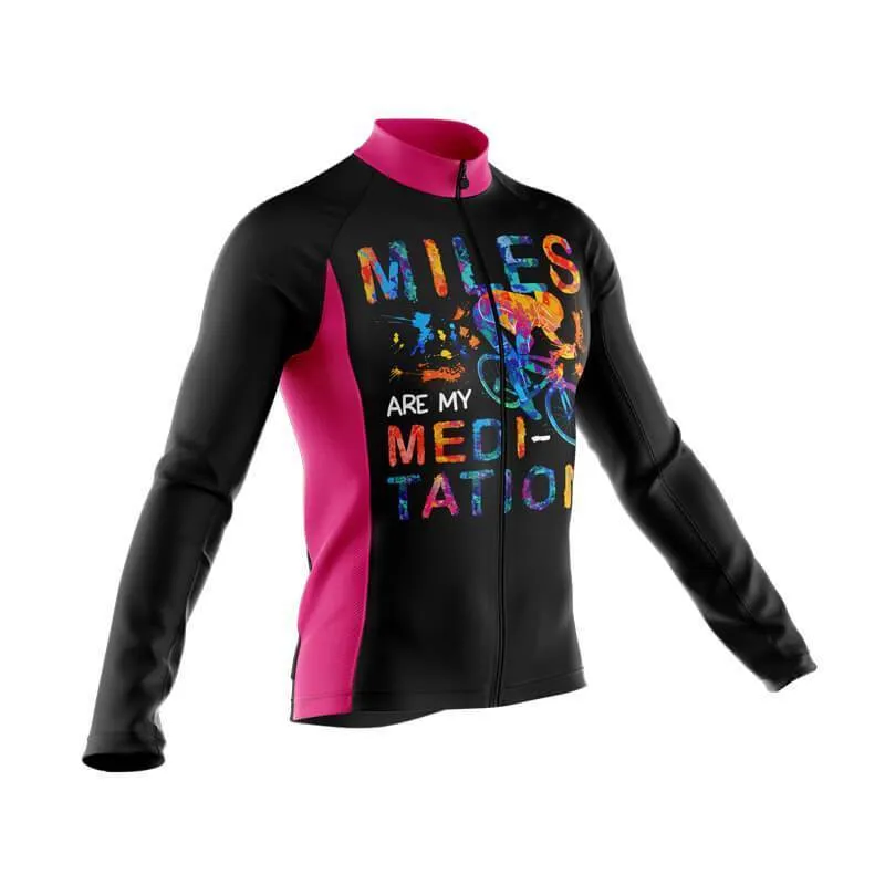 Miles Meditation Long Sleeve Club Jersey (V3)/(V4)