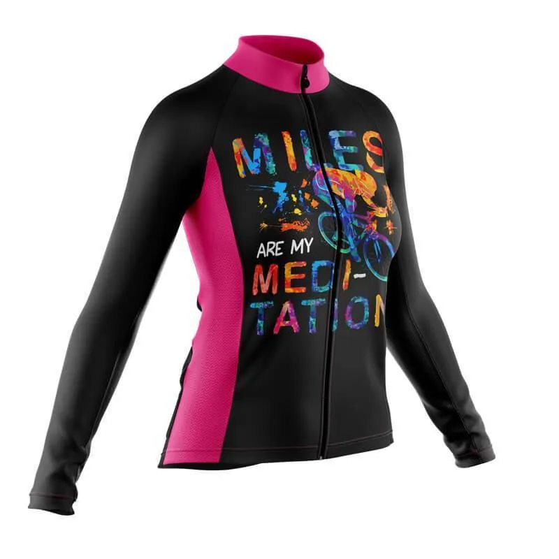 Miles Meditation Long Sleeve Club Jersey (V3)/(V4)