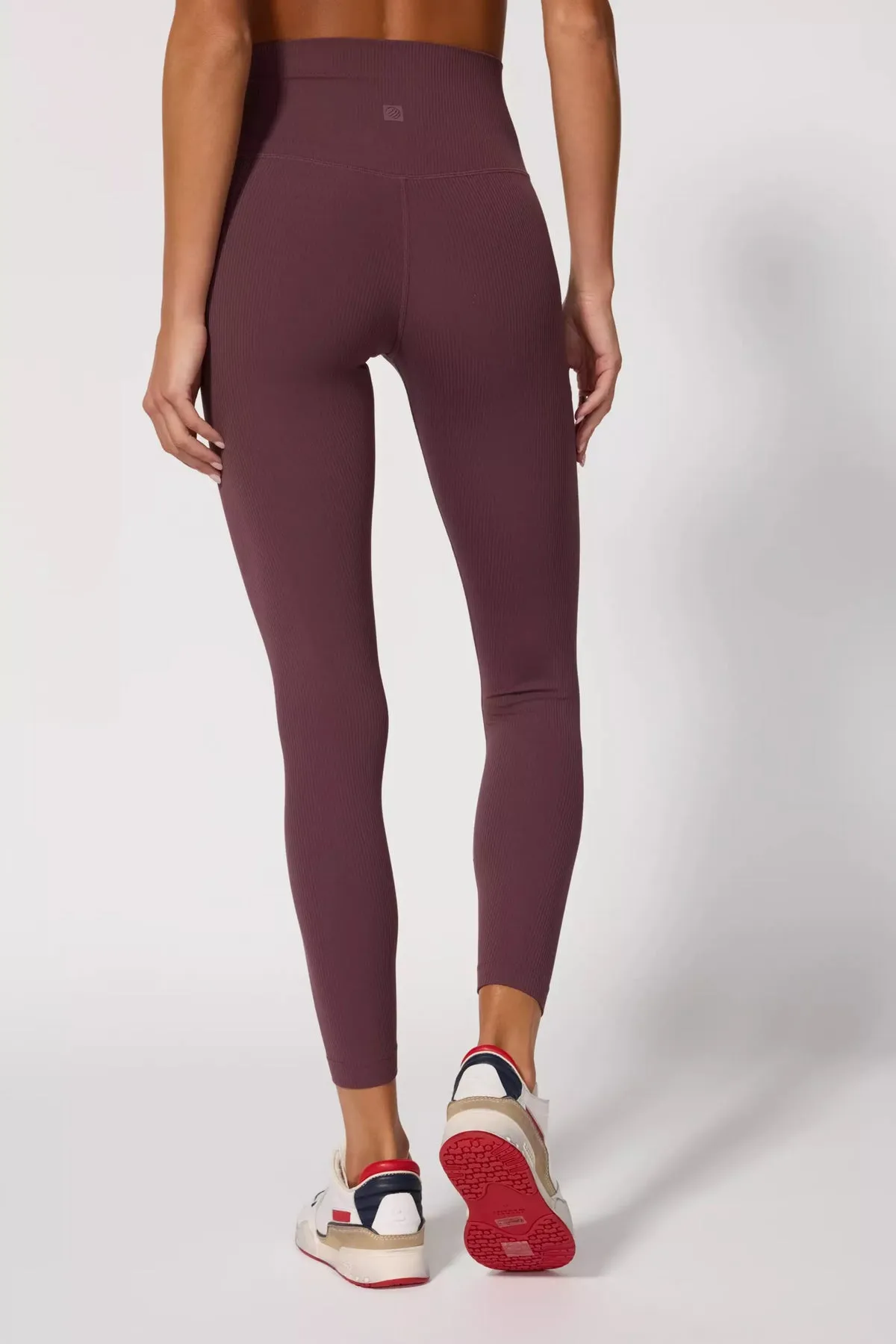 MPG Sport Women Ribbed Legging - HUCKLEBERRY