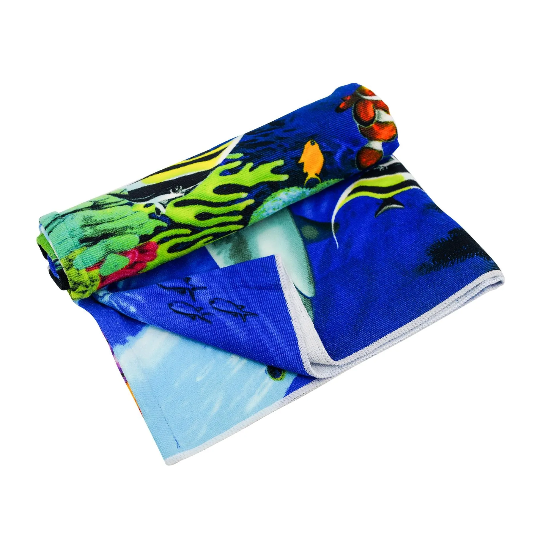 Ocean Turtles Design Large Towel