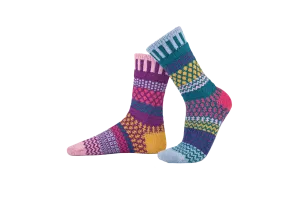 Petunia Recycled Cotton Crew Socks