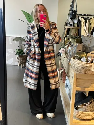 Plaid Lumber Jacket Coat