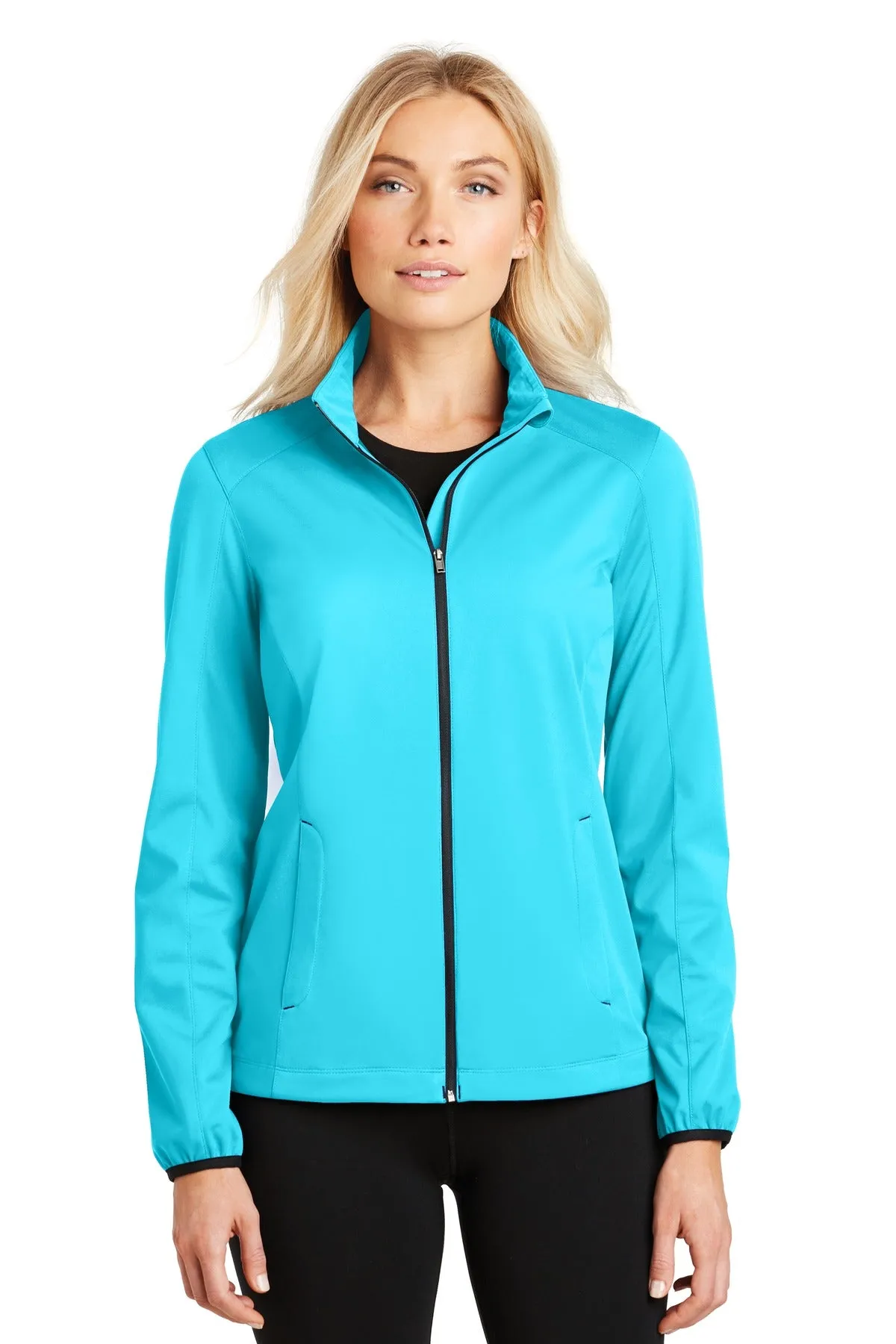 Port Authority® Ladies Active Soft Shell Jacket. L717