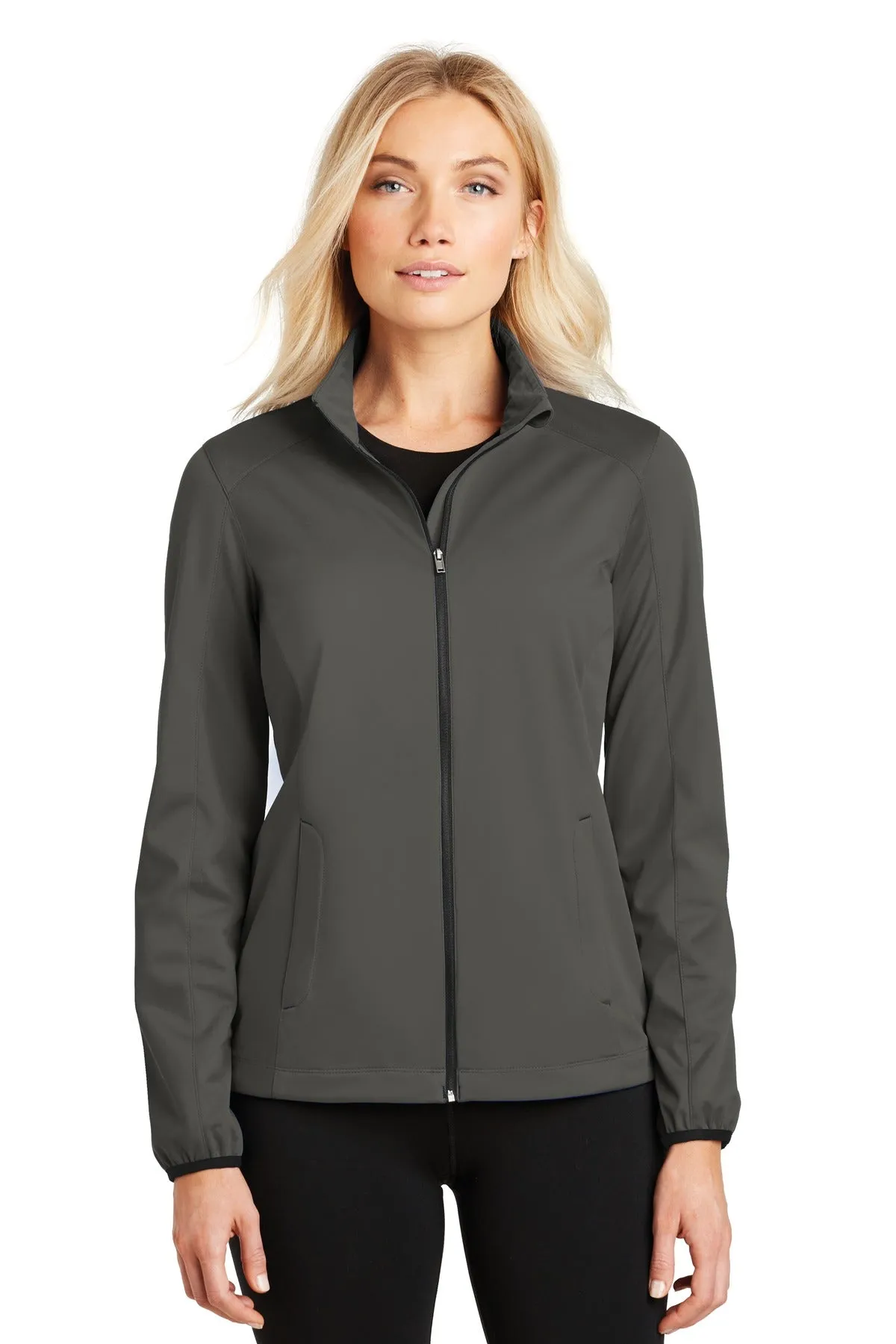 Port Authority® Ladies Active Soft Shell Jacket. L717