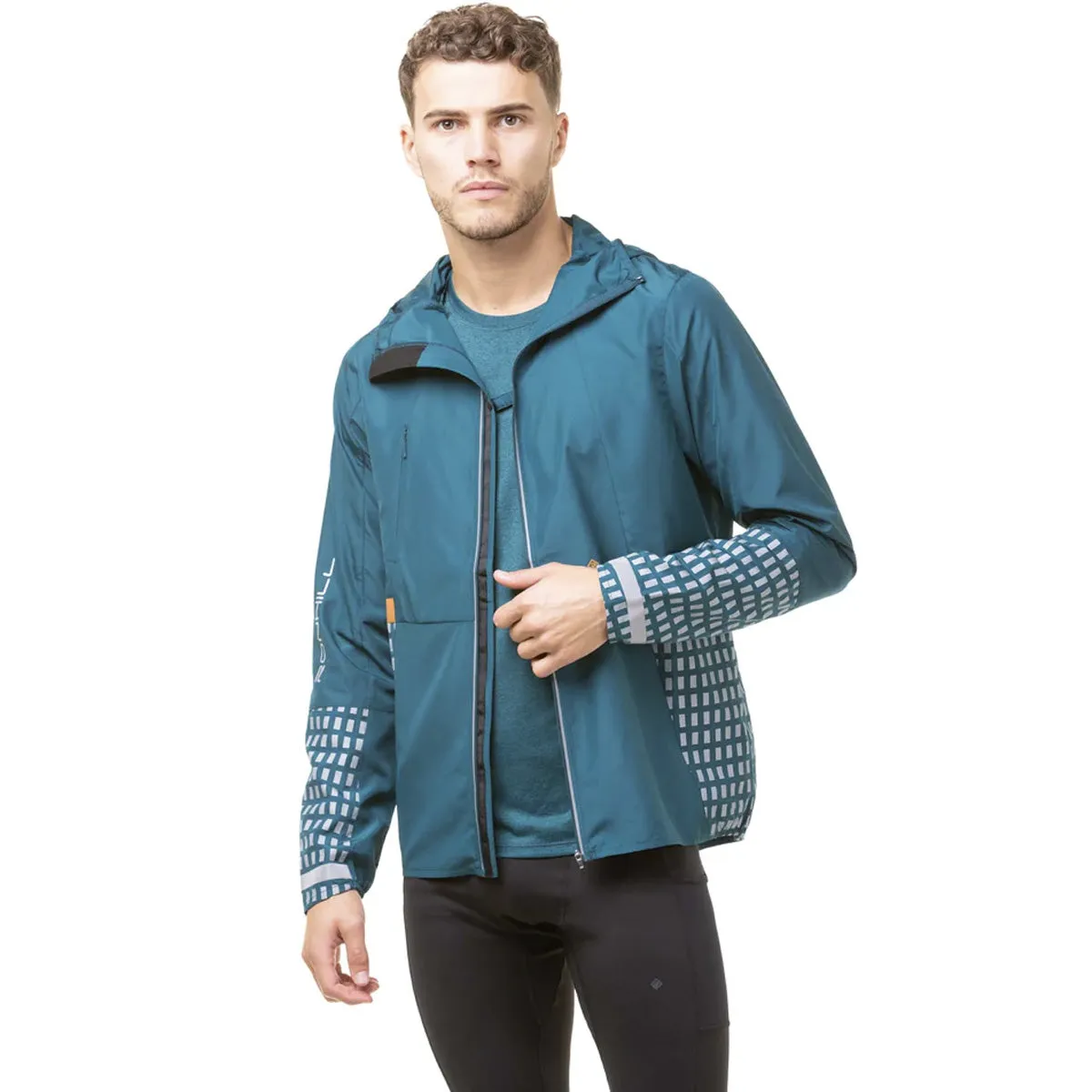 Ronhill Tech Afterhours Jacket Mens | Dplagoon/copper/rflct